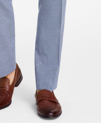 Men's Slim-Fit Mini-Houndstooth Suit