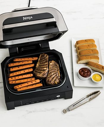 Ninja Foodi Smart XL Countertop Grill transforms into an air fryer