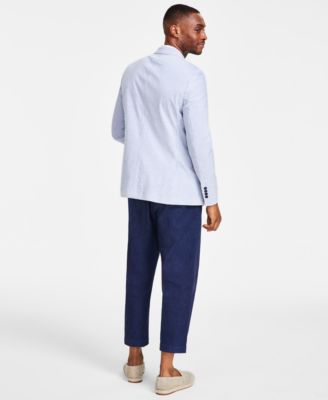 Men's Modern-Fit Seersucker Blazer