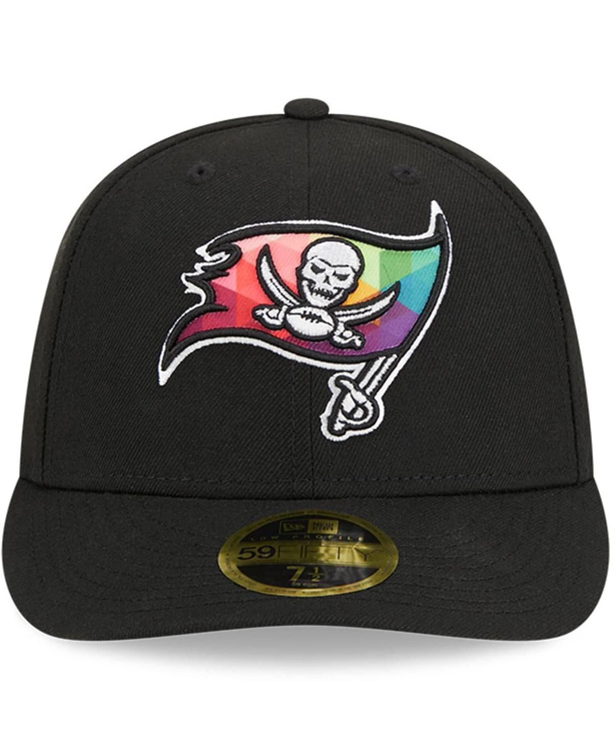 New Era Black Tampa Bay Buccaneers 2023 Nfl Crucial Catch Low Profile 59fifty Fitted Hat In Black