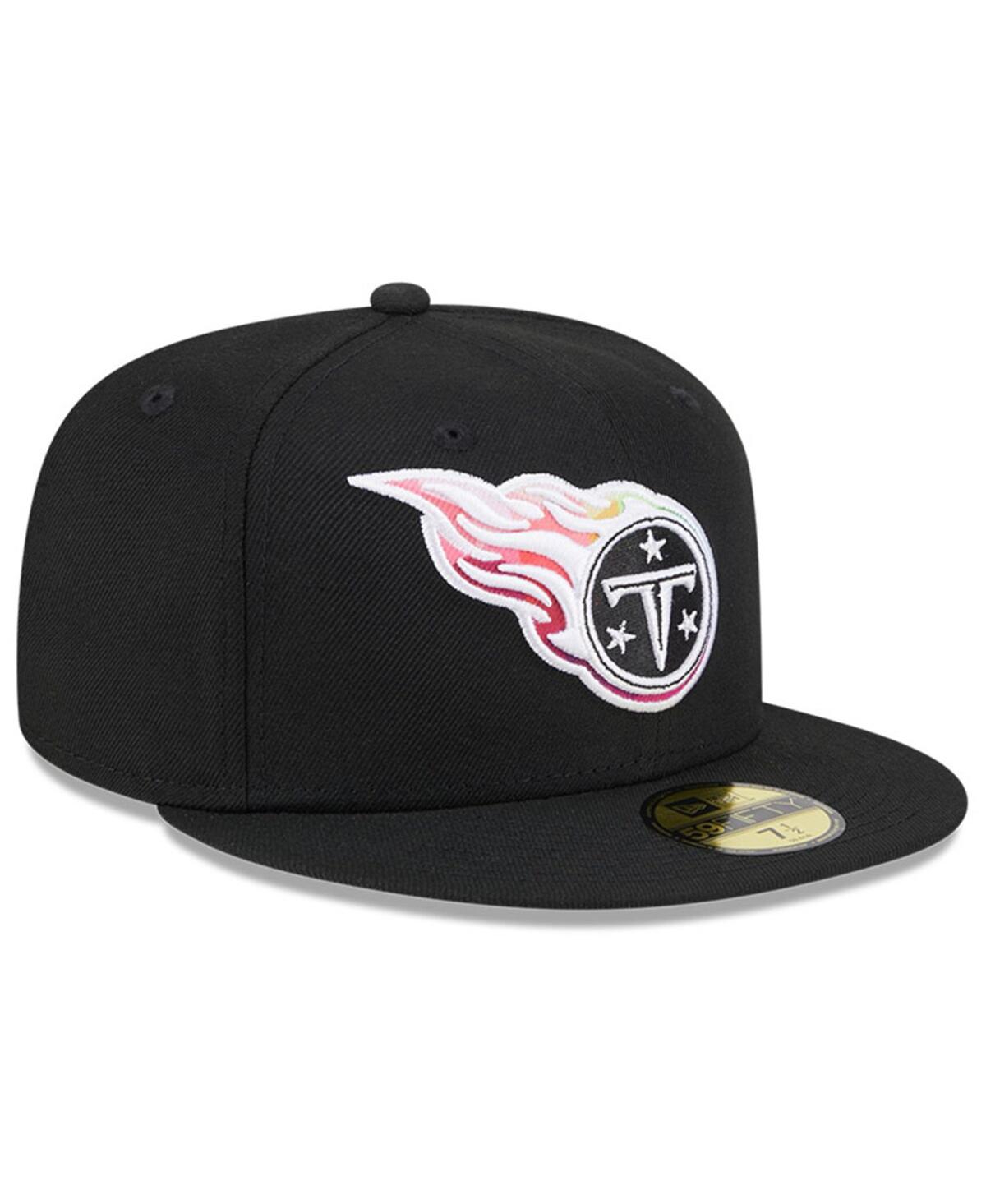 Shop New Era Men's  Black Tennessee Titans 2023 Nfl Crucial Catch 59fifty Fitted Hat