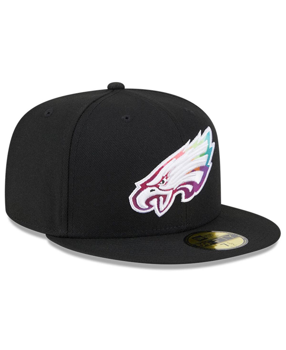 Men's New EraPhiladelphia Eagles 2023 Nfl Crucial Catch 59FIFTY Fitted Hat - Black