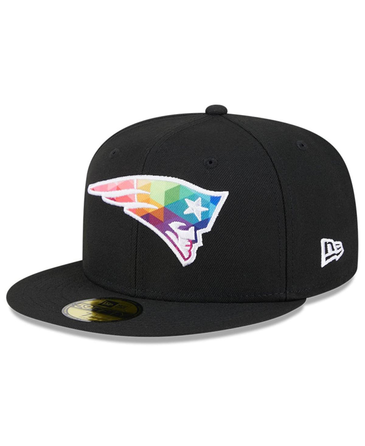 Shop New Era Men's  Black New England Patriots 2023 Nfl Crucial Catch 59fifty Fitted Hat