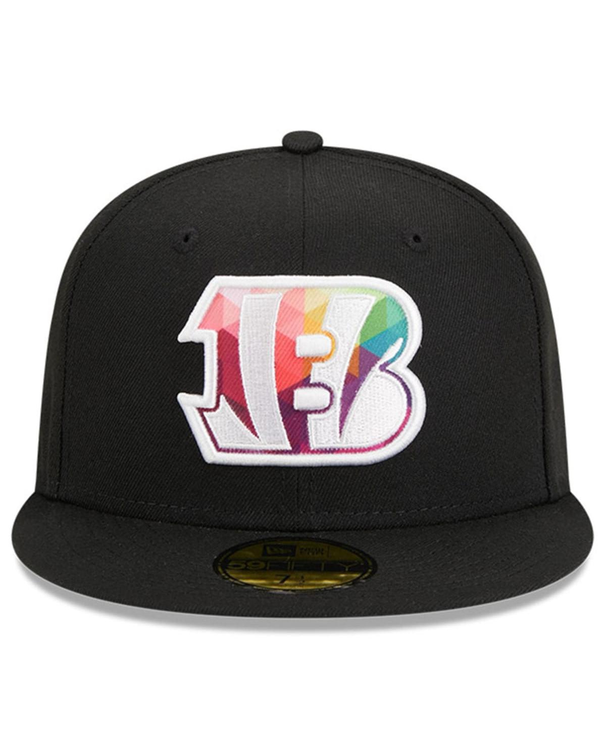 Men's New EraCincinnati Bengals 2023 Nfl Crucial Catch 59FIFTY Fitted Hat - Black
