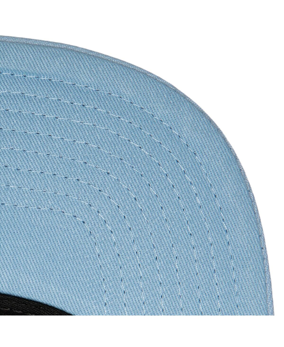 Men's Mitchell & Ness Light Blue Chicago Cubs Hometown Snapback Hat - Light Blue