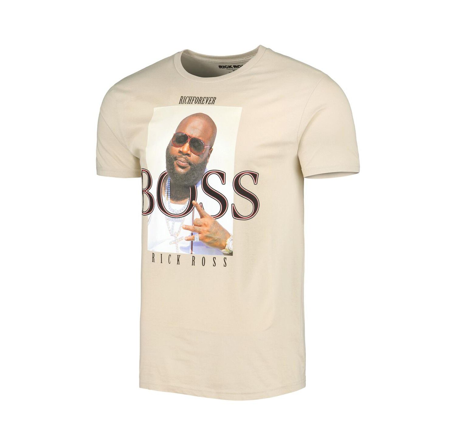 Men's and Women's Tan Rick Ross Graphic T-shirt