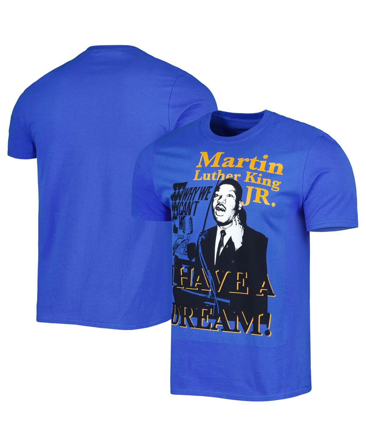 Men's and Women's Blue Martin Luther King Jr. Graphic T-shirt - Blue