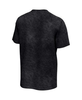 Men's Black MTV Washed Color Logo T-shirt