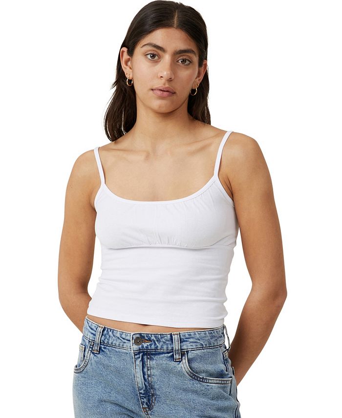 COTTON ON Women's Belle Gathered Cami Top - Macy's