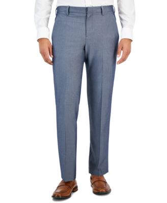 Perry Ellis Portfolio - Men's Modern-Fit Check Dress Pants