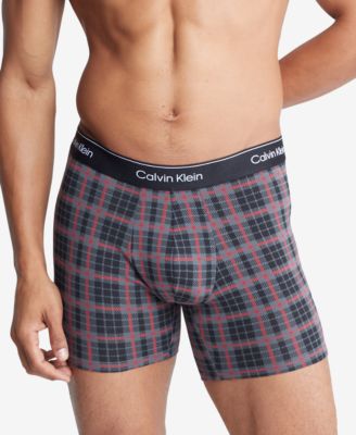 Calvin Klein - Men's Scottish Plaid Holiday Boxers