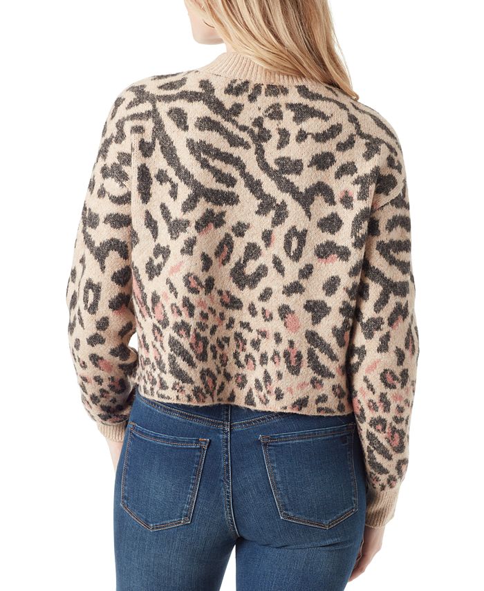Jessica Simpson Women's Portia Cropped Sweater - Macy's