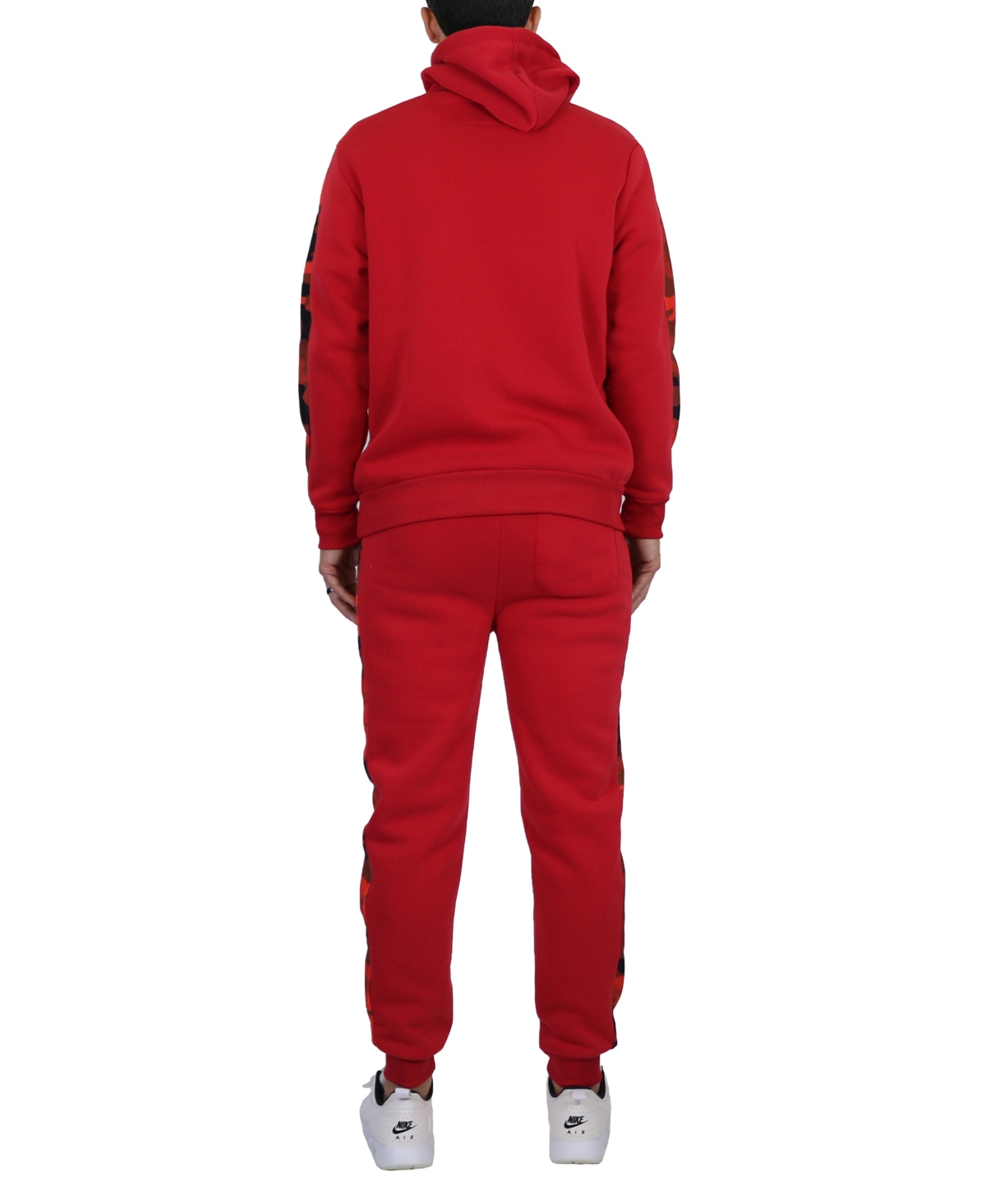 Galaxy By Harvic Men's Fleece-Lined Pullover Hoodie and Jogger Sweatpants, 2 Piece Set