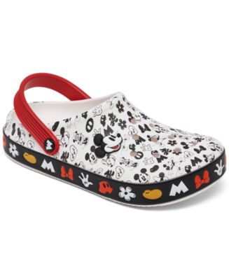 CROCS Mickey Mouse OFF-COURT CLOGS  WHITE mens 12 shoes Crocs Mickey Off Court Clog - Free Shipping | DSW main image 2