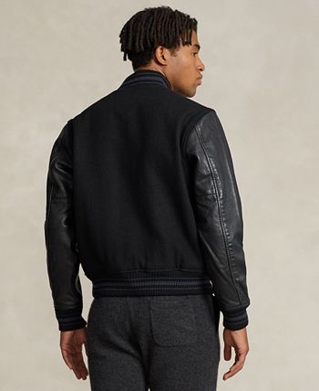 Men's Iconic Basic Black Leather Jacket