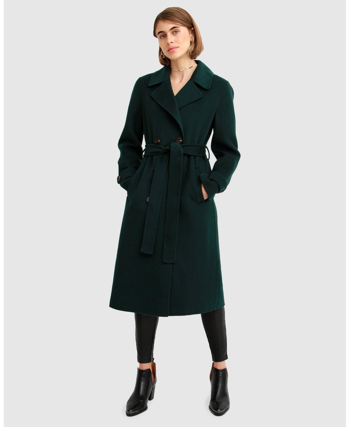 Front Runner Belted Coat - Grey