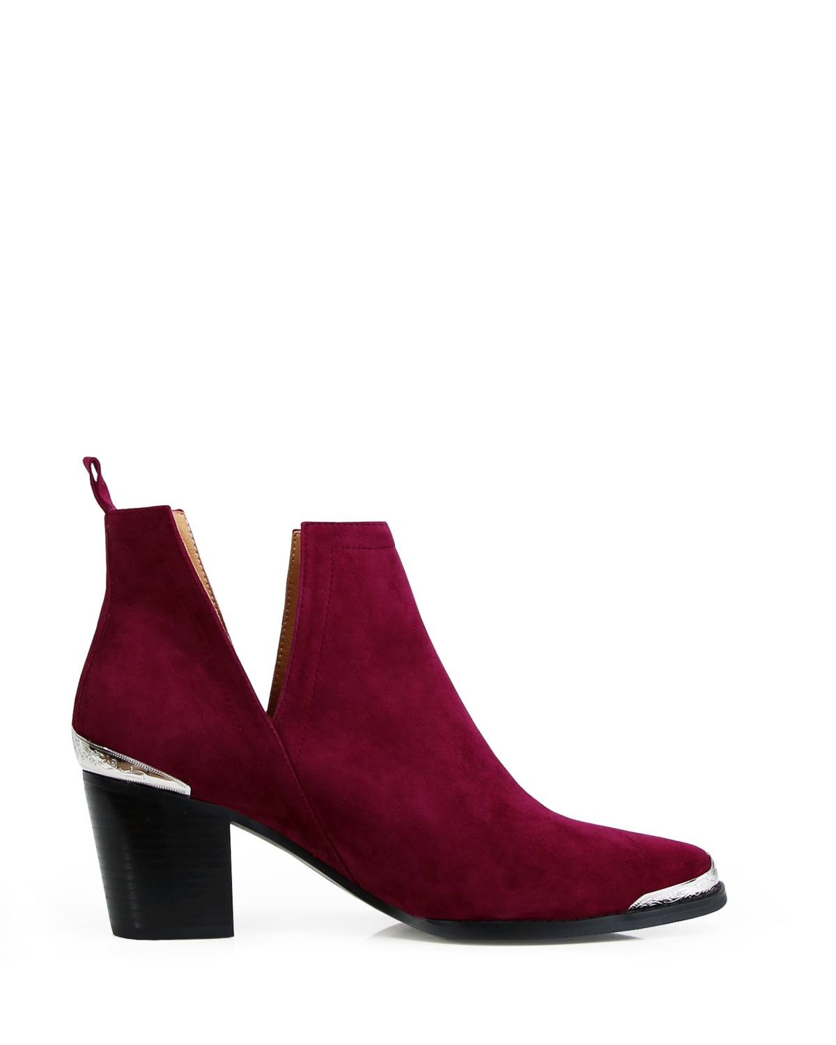 Austin Suede Ankle Boot - Merlot