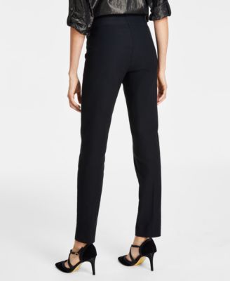 Women's Tummy-Control Pull-On Slim Trousers, Regular, Short & Long