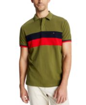Tommy Hilfiger Green Mens Polo - Shirts Macy\'s
