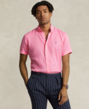 Polo Ralph Lauren Button Up Shirt Mens 3XB Pink Plaid Casual Stretch Long  Sleeve • Tribunali Italiani