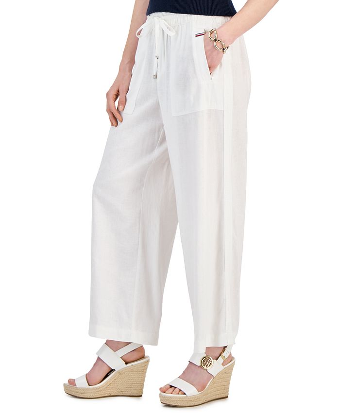 Tommy Hilfiger Women's ElasticWaist Ankle Pants Macy's