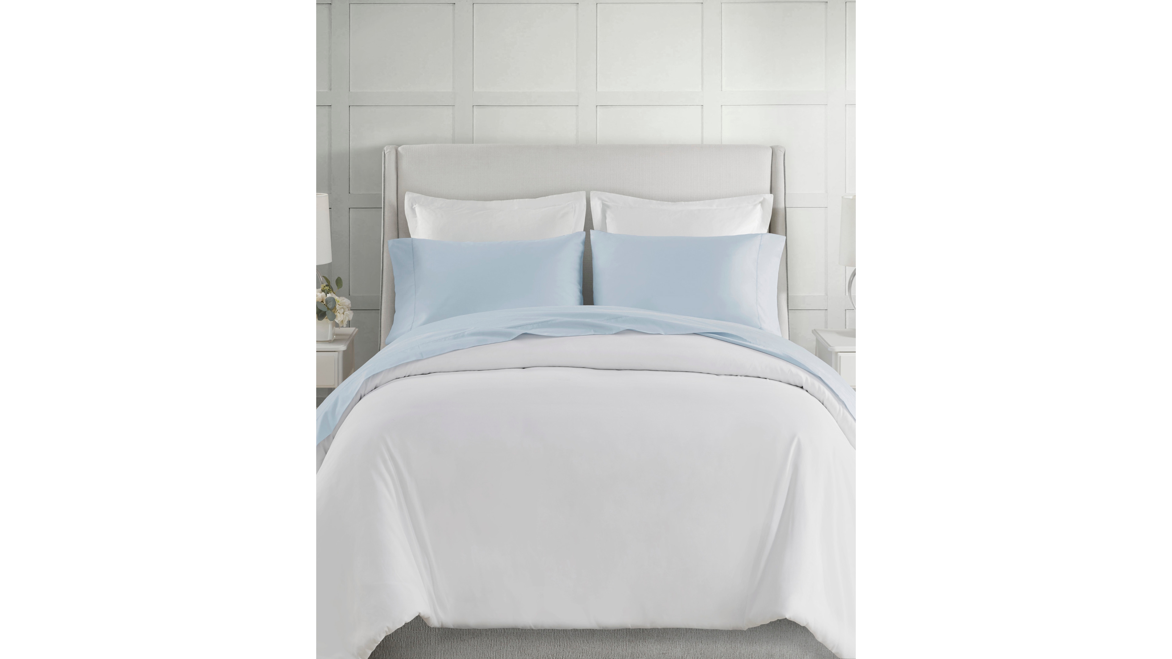 Madison Park 500-Thread Count Egyptian Cotton Deep Pocket 4-Piece Sheet Set, King