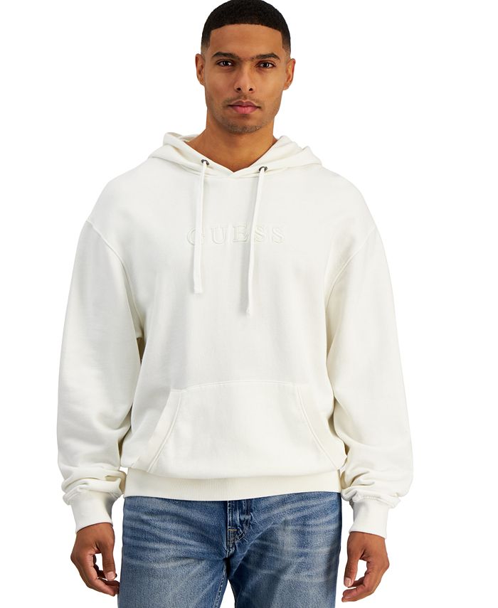 GUESS Men s Finch Terry Washed Logo Sweatshirt Macy s