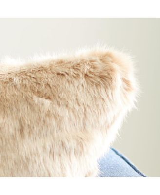 Adanna Fur 20" x 20" Pillow