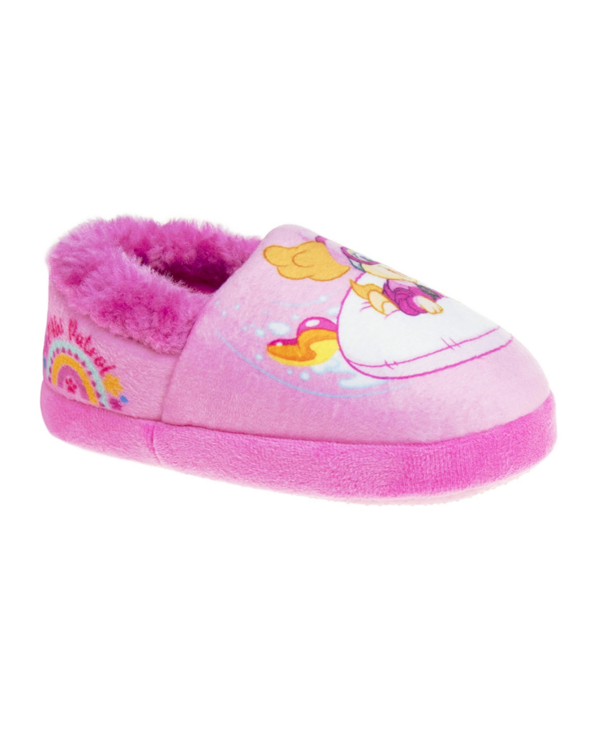 Shop Nickelodeon Toddler Girls Paw Patrol Everest And Skye Dual Sizes Slippers In Pink