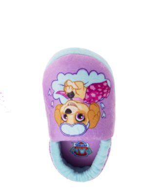 Toddler Girls Paw Patrol Everest and Skye Dual Sizes Slippers