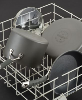 Radiance Hard Anodized Aluminum Nonstick 14" Frying Pan with Helper Handle