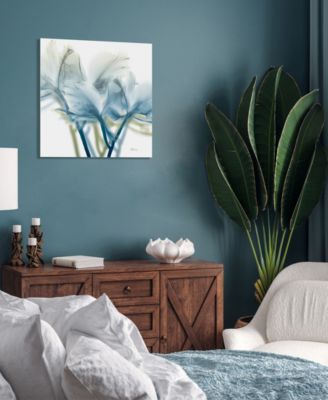 "Unfocused Beauty 3" Frameless Free Floating Tempered Glass Panel Graphic Wall Art, 24" x 24" x 0.2"