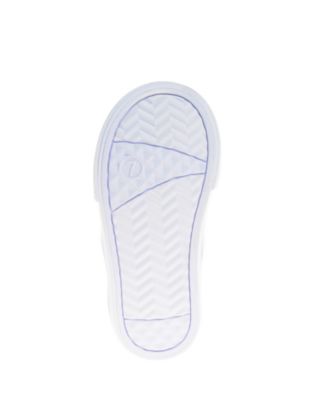 Little Girls Frozen Slip On Canvas Sneakers