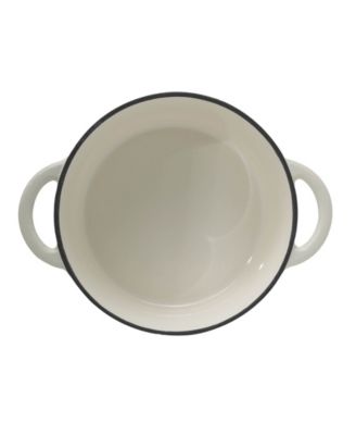 Enamel Cast Iron 3 Quart Dutch Oven with Lid