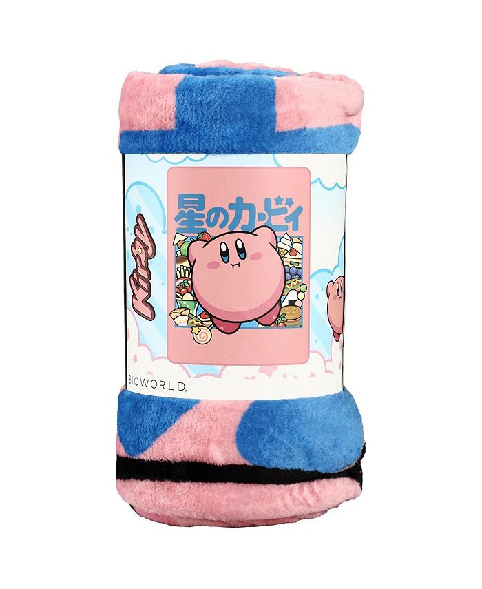 Bioworld Pink Kirby Throw Blanket Macy's