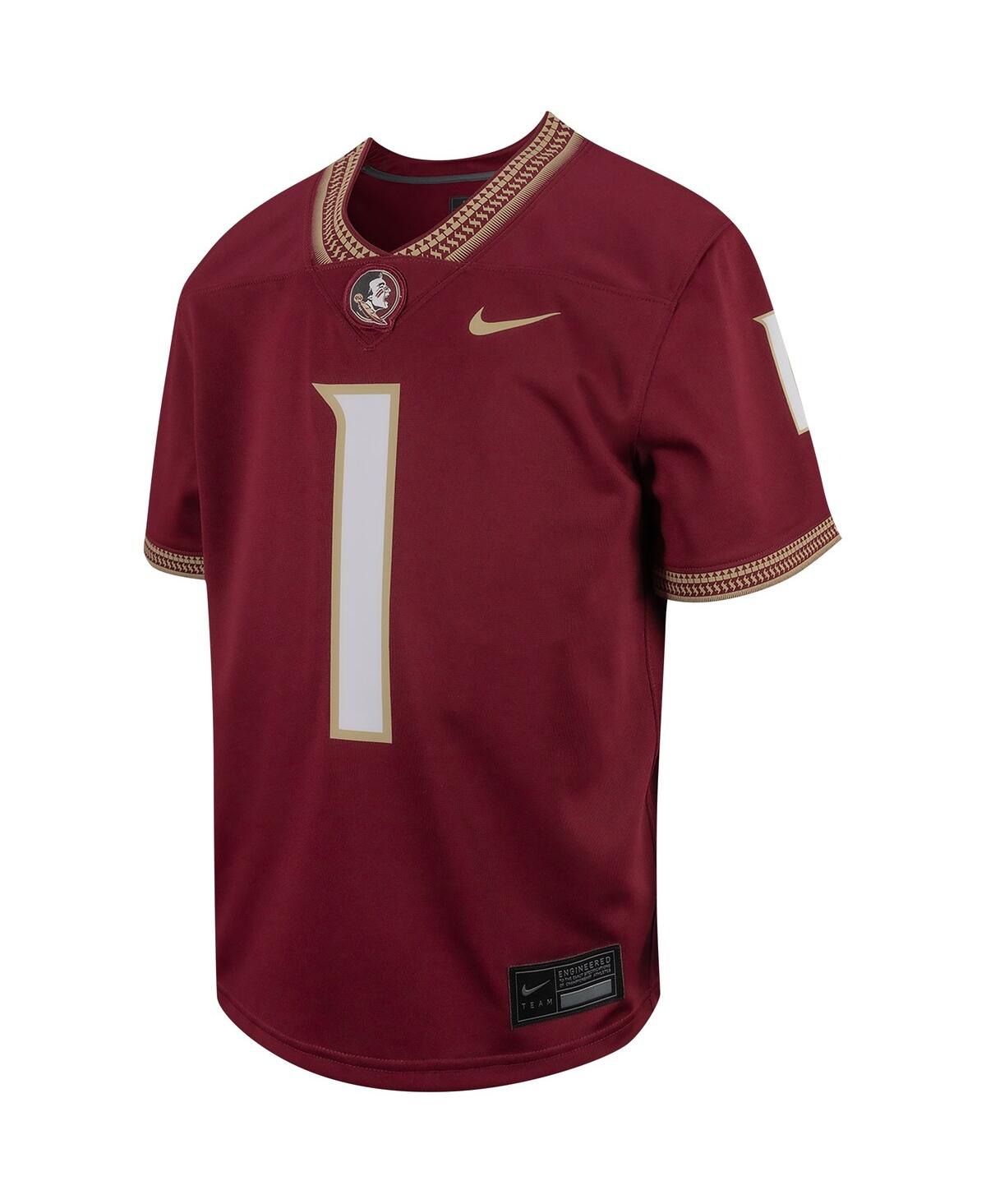 Toddler Boys and Girls Nike #1Florida State Seminoles Untouchable Football Jersey - Garnet