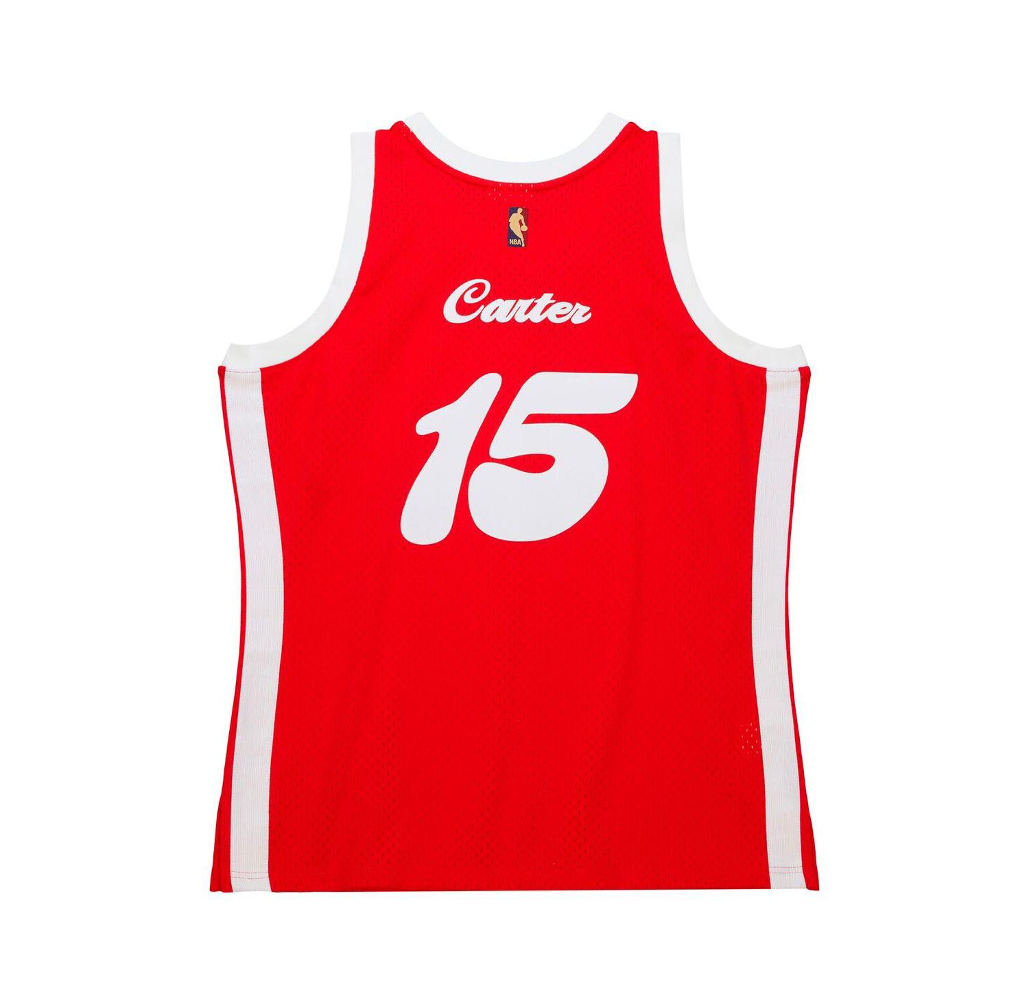 Men's Vince Carter Red Memphis Grizzlies Hardwood Classics Retro Name and Number T-shirt