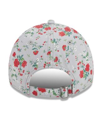 Women's Gray Arizona Cardinals Bouquet 9TWENTY Adjustable Hat