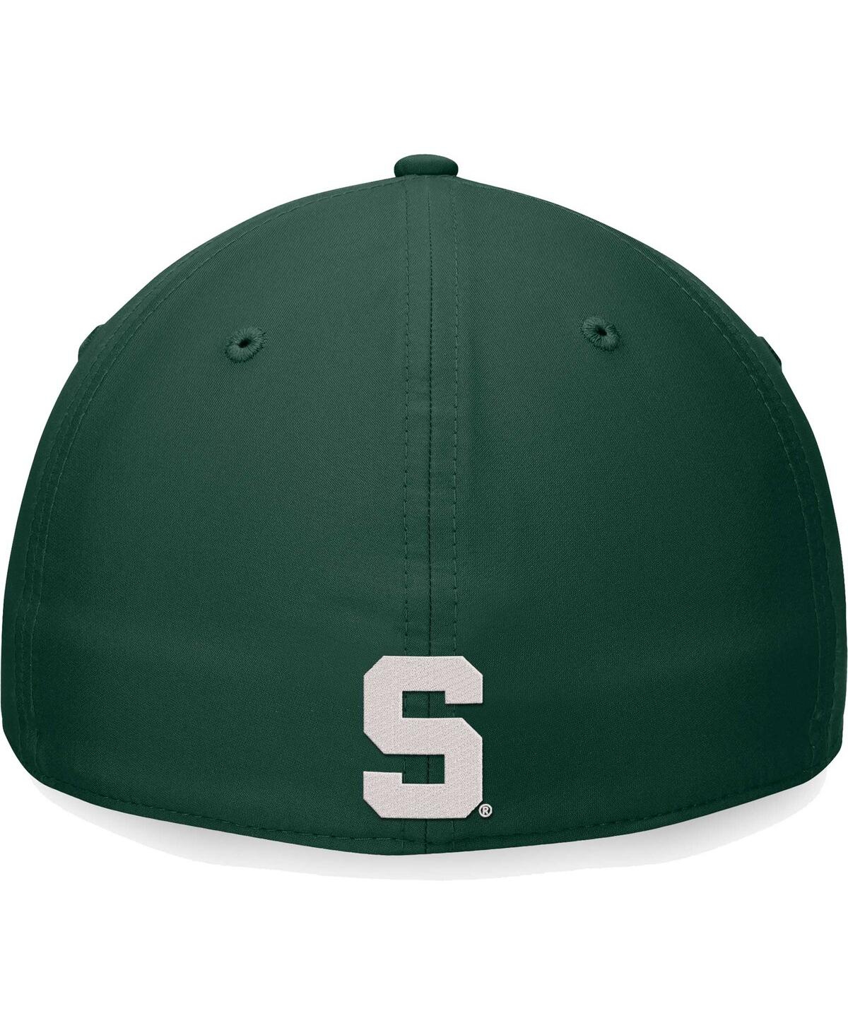 Men's Top of the WorldMichigan State Spartans Deluxe Flex Hat - Green