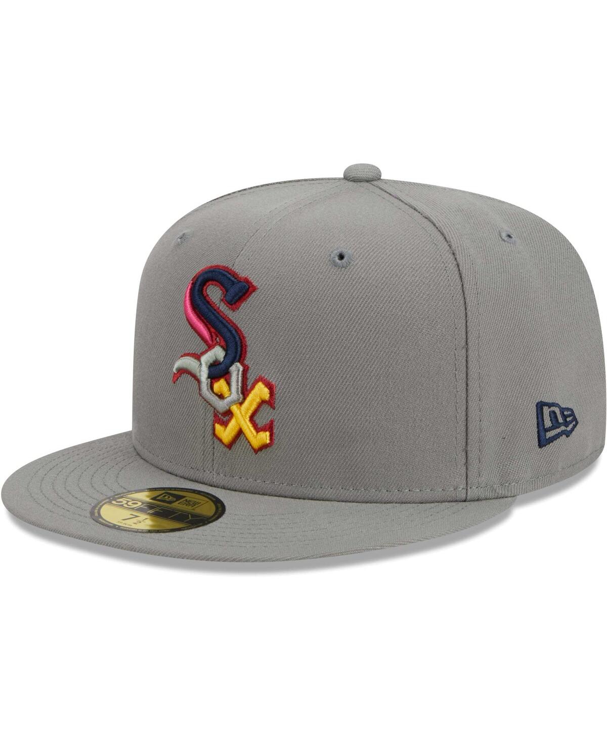 Men's New EraChicago White Sox Color Pack 59FIFTY Fitted Hat - Gray