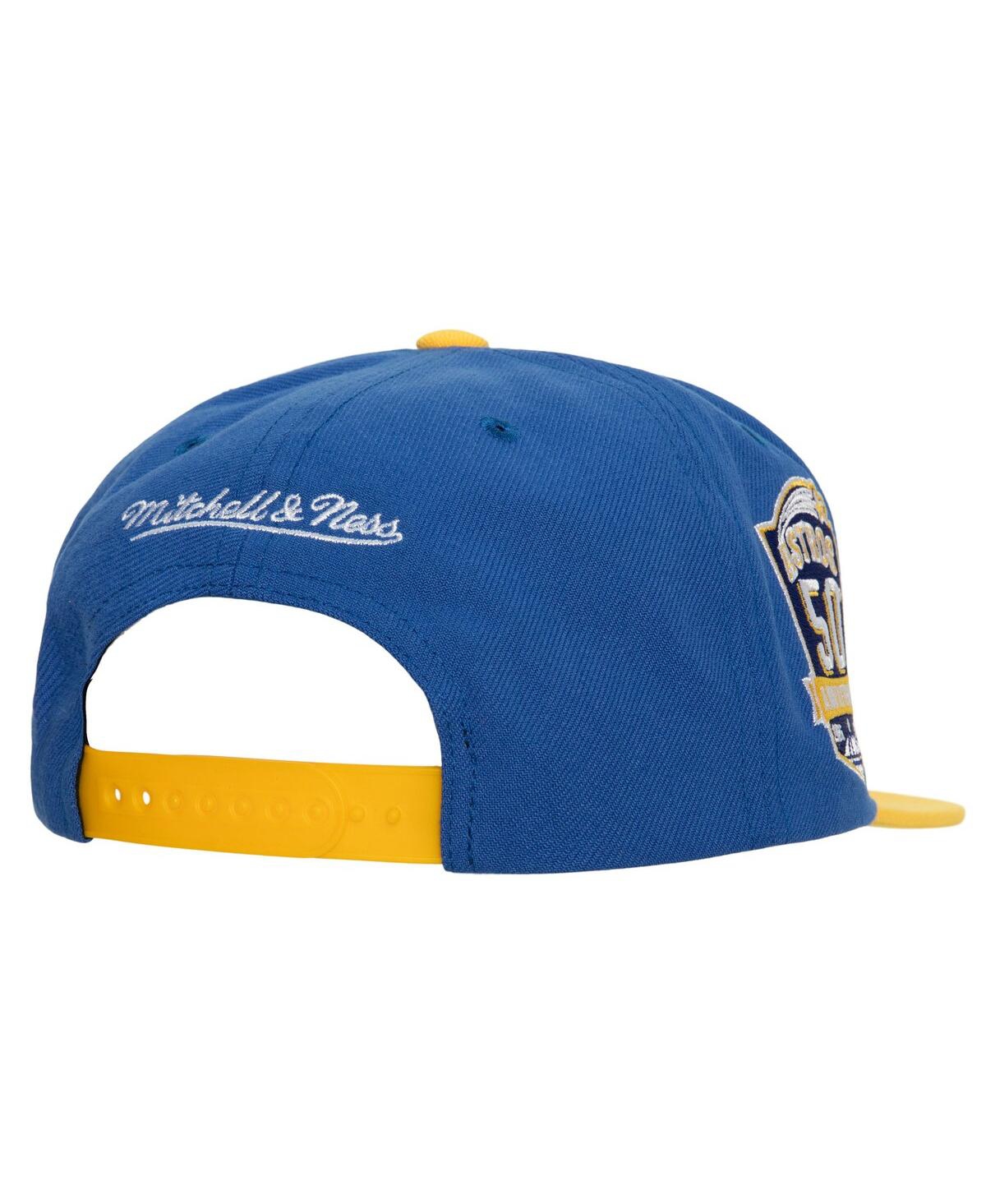 Shop Mitchell & Ness Men's  Royal, Gold Houston Astros Hometown Snapback Hat In Royal,gold