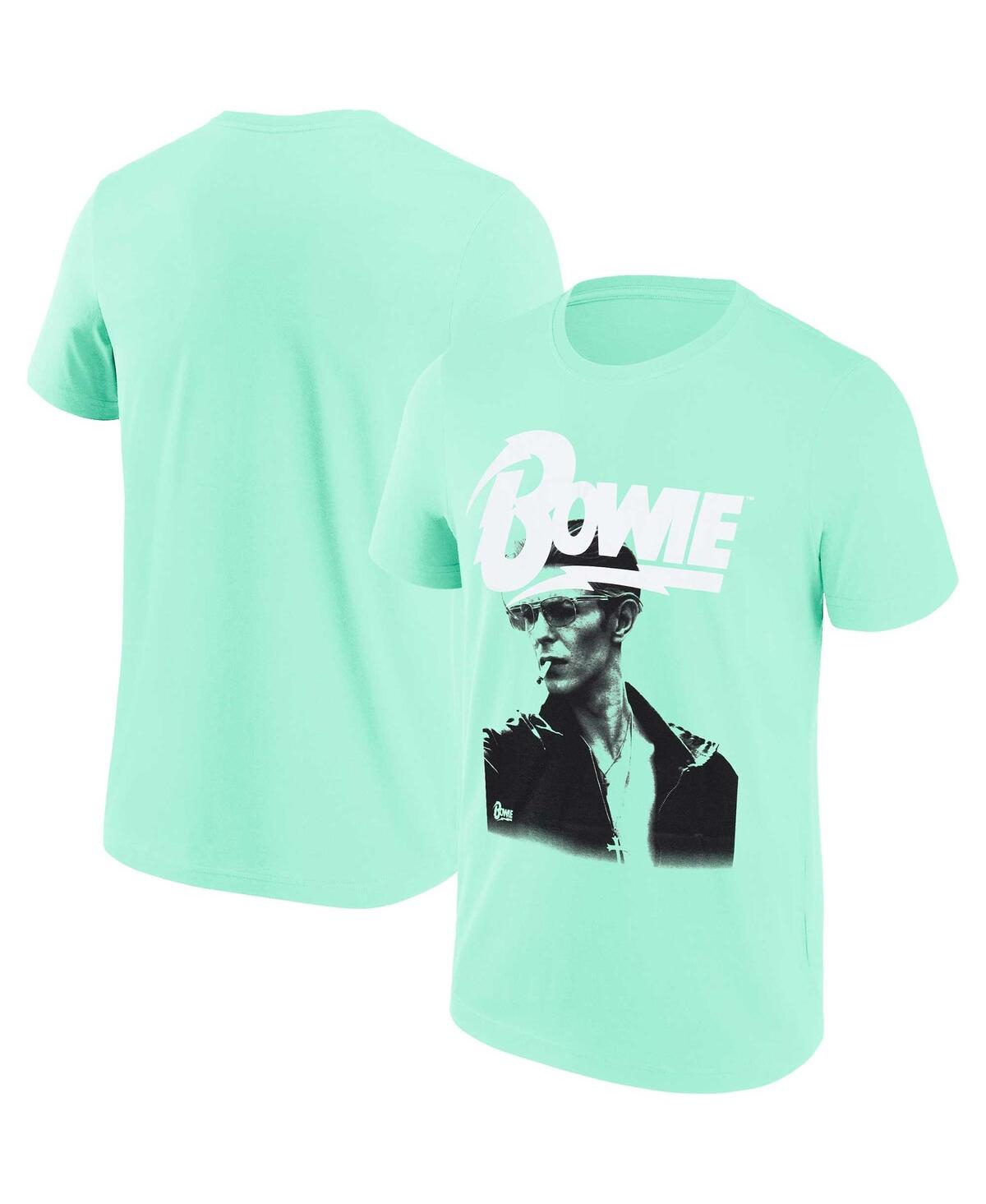 Men's and Women's Mint David Bowie Graphic T-shirt - Mint