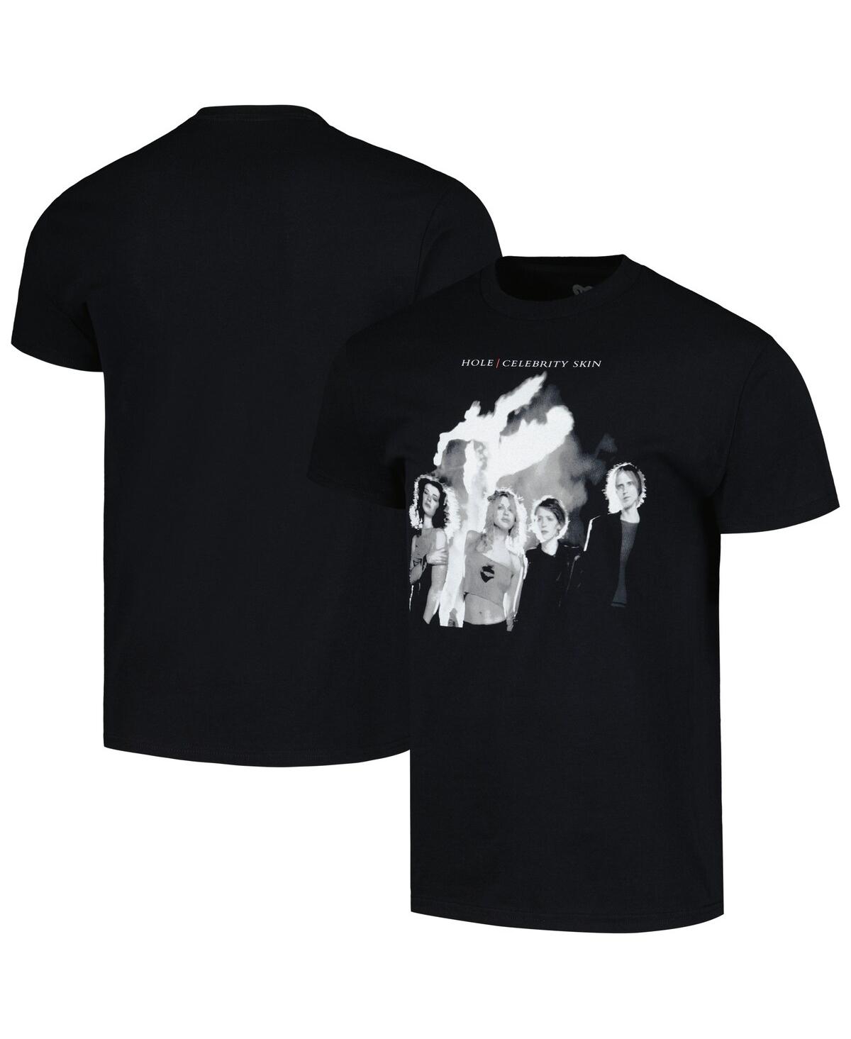 Manhead Merch Men's  Black Hole Celebrity Skin Graphic T-shirt