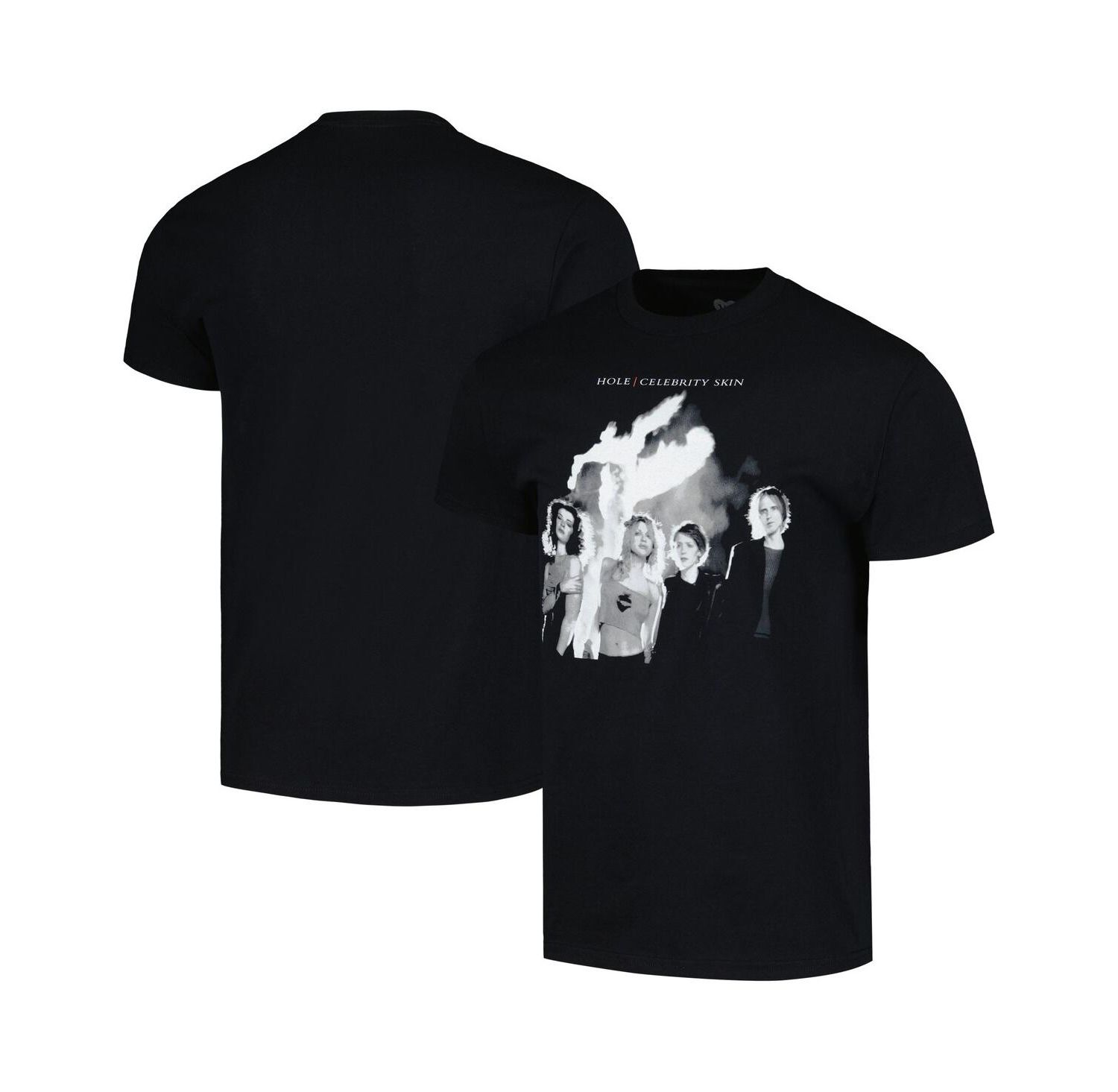 Men's Black Hole Celebrity Skin Graphic T-shirt