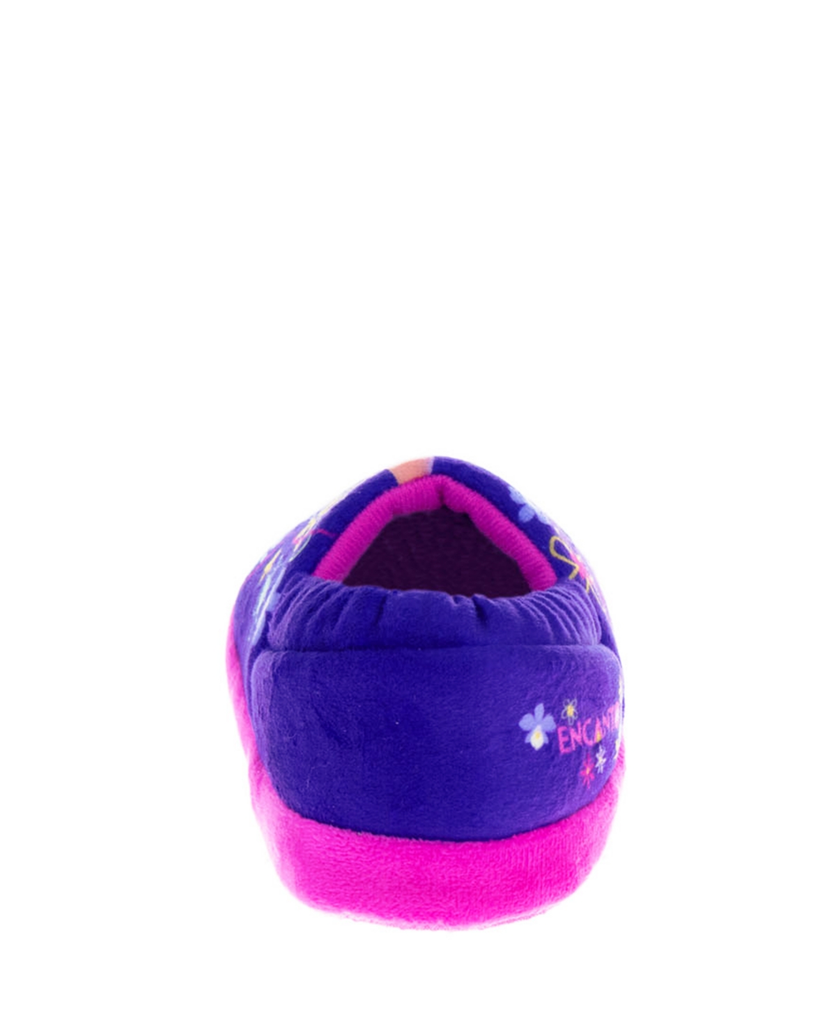 Shop Disney Toddler Girls Encanto Mirabel Dual Sizes House Slippers In Dark Purple,fuchsia
