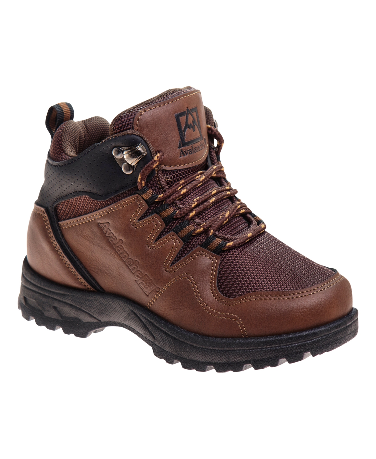 Shop Avalanche Little Boys Hiker Boots In Brown