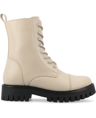 Women's Aaley Lace Up Lug Combat Bootie