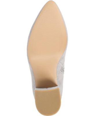 Women's Ameylia Wide Width Extra Wide Calf Block Heel Knee High Boots