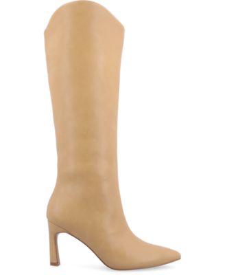 Women's Rehela Pointed Toe Stiletto Knee High Dress Boots