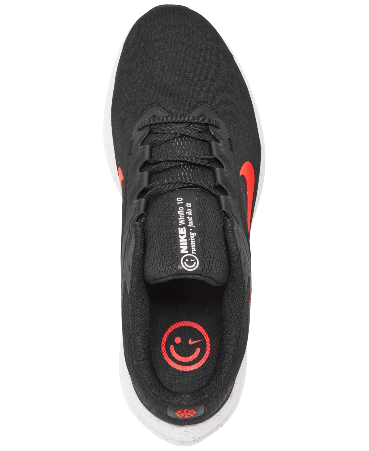 Nike Men's Air Zoom Winflo 10 Running Sneakers from Finish Line - Bright Crimson